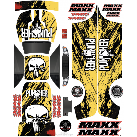 Punisher Yellow Black MAXX