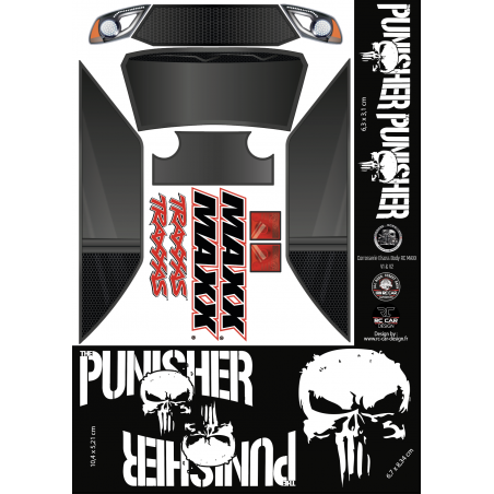Punisher cover partiel MAXX