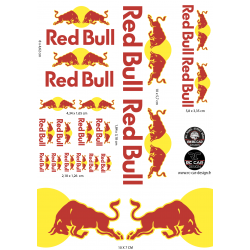 Red Bull autocollant RC