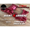 Pack Cellule Avant & Arrière supérieure alu CNC 7075-T6 Xmaxx & XRT